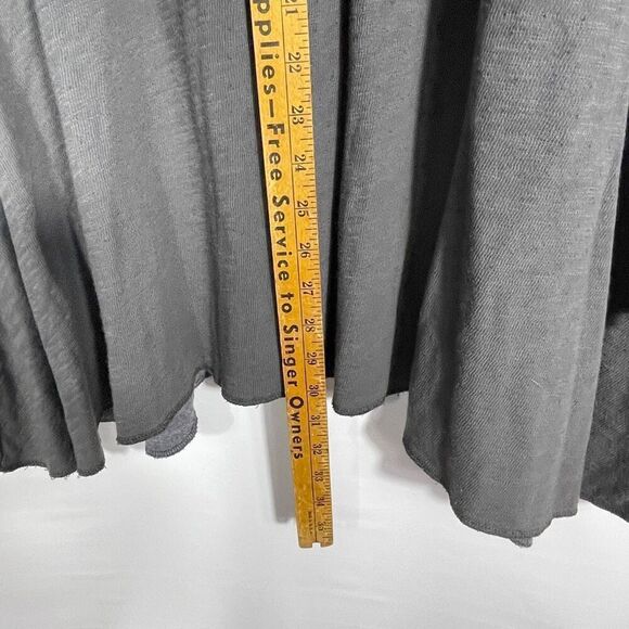 North Star Base Gray Beige Hi-Low Hem Long Sleeve V-Neck T-Shirt Bundle of 2 XS - Picture 10 of 13